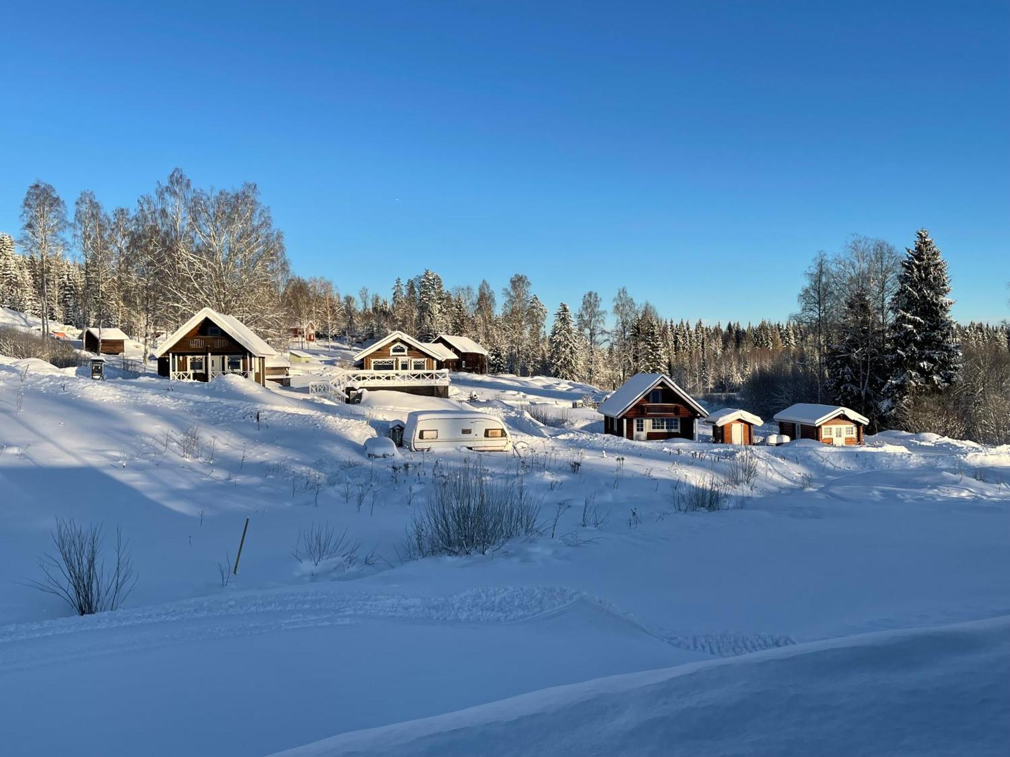 Stuga I Valfjaellet Åmotfors Exterior foto